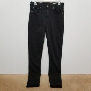 Rag & Bone jeans 29 Nina High Rise Skinny stretch black WDD20P2664IABL